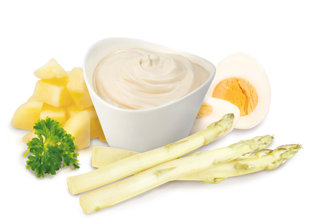 Pommes de terre et asperges blanches